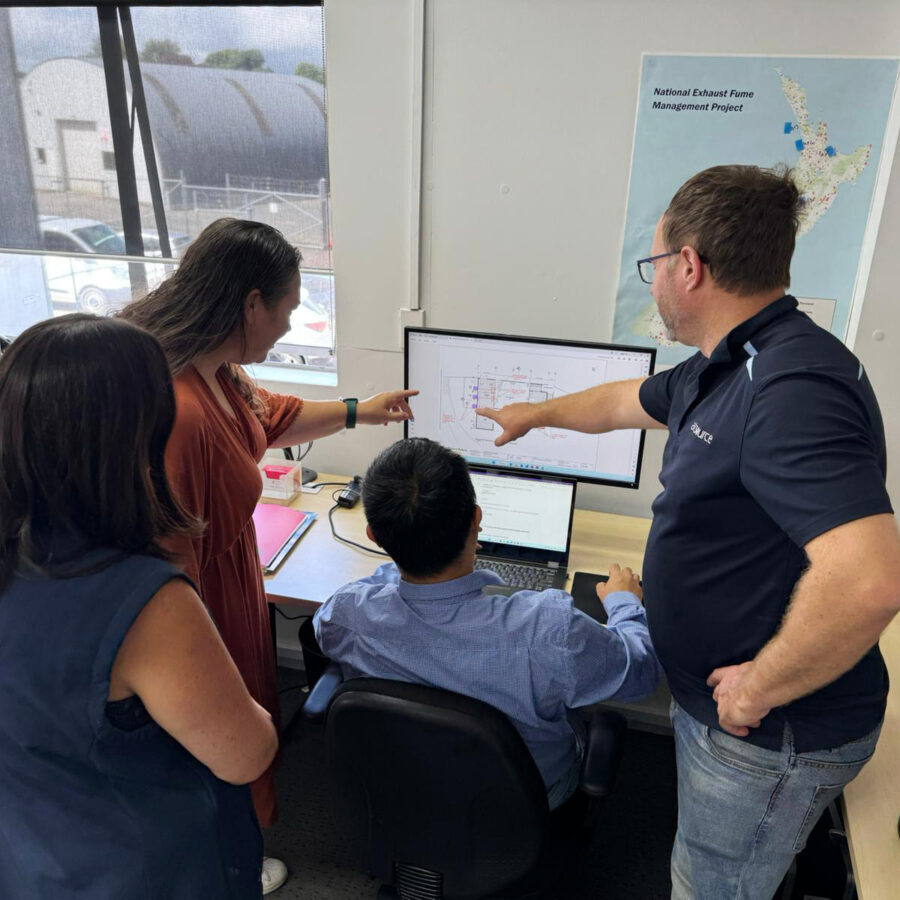 AtSource team working together on project